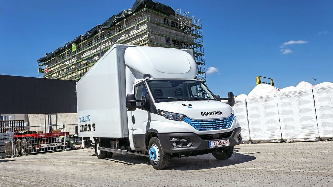 Quantron Iveco Daily Elektro-Transporter Hybrid-Transporter Plug-in-Hybrid PHEV 2020 Andreas Haller Nutzfahrzeuge Augsburg Gersthofen