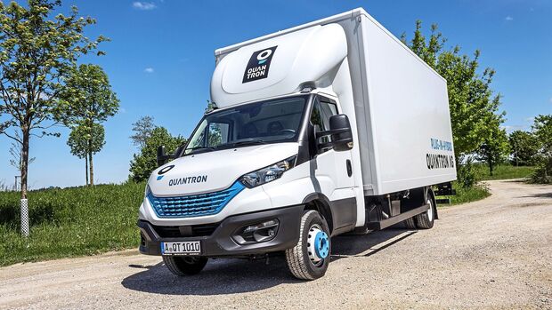 Quantron Iveco Daily Elektro-Transporter Hybrid-Transporter Plug-in-Hybrid PHEV 2020 Andreas Haller Nutzfahrzeuge Augsburg Gersthofen