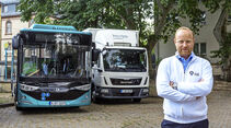 Quantron Vorstand CEO Andreas Haller Nutzfahrzeuge