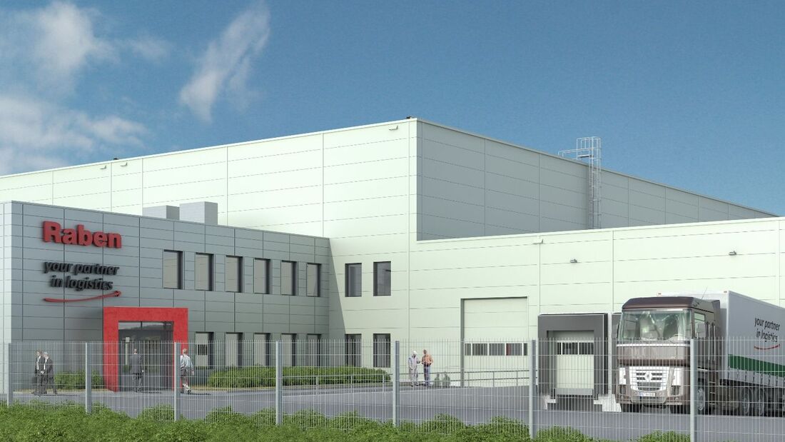 Raben Group Logistikzentrum Rastow 