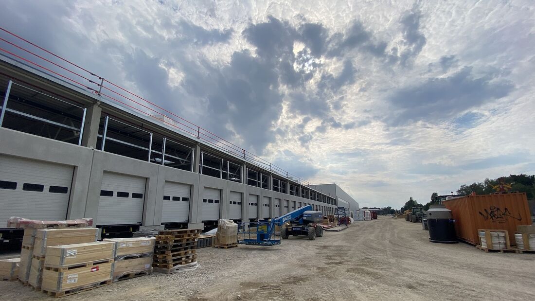 Raben Group baut in Sarstedt ein Logistikzentrum für Stückgut.