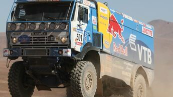 Rallye Dakar: Kamaz vorn
