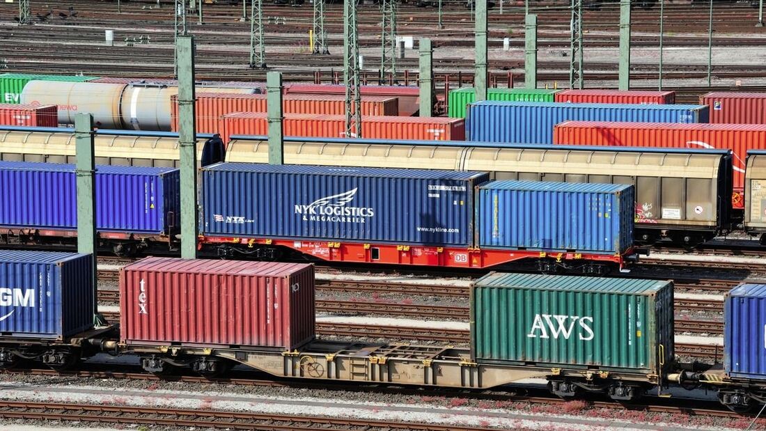 Rangierbahnhof Maschen bei Hamburg