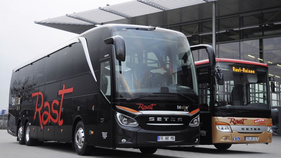 Rast Reisen macht Setra zum Extra Star