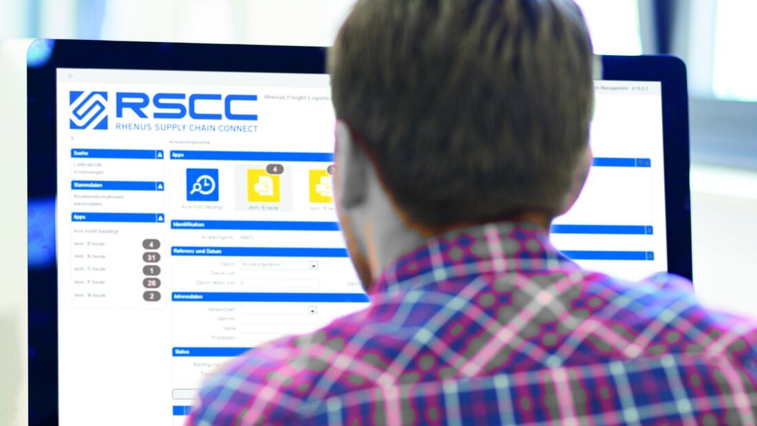 Rear View Of A Businessman in startup office