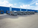 Reber Logistik Halle und Lkw