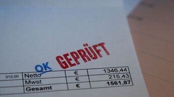 Rechnung Werkstatt