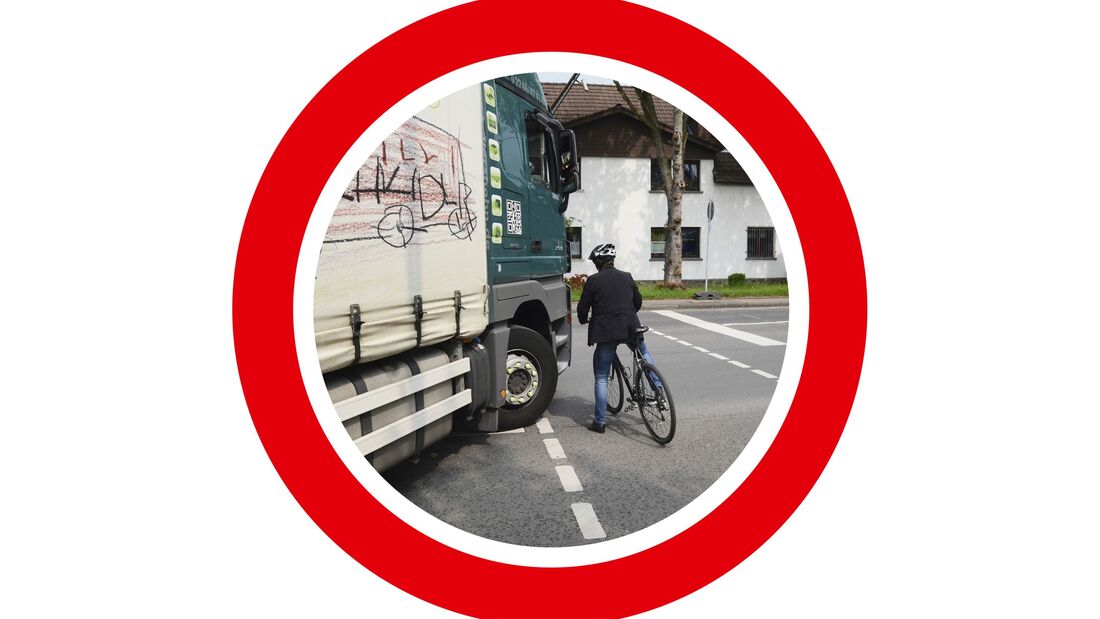 Rechtsabbiegeverbot für Lkw in Österreich?