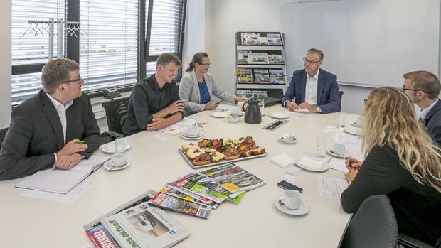Redaktionsgespräch Dr. Andreas Bunz, LGI