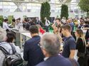 Reges Treiben auf der Autopromotec 2023 in Bologna.