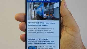 Reinert Logistic Inside blue App