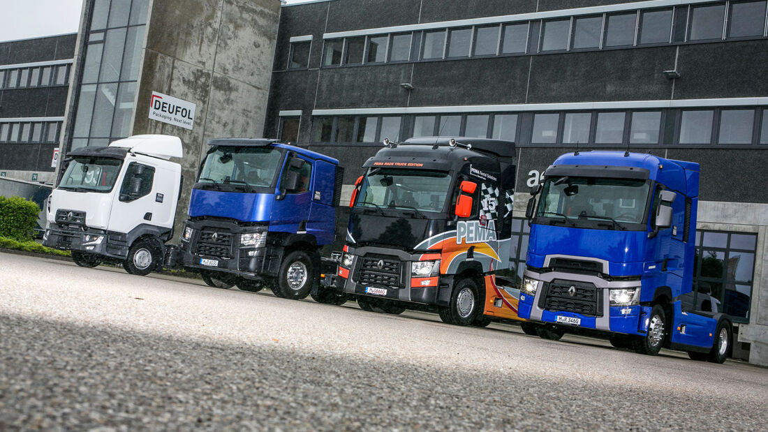 Renault Fahrerhaus-Vergleich