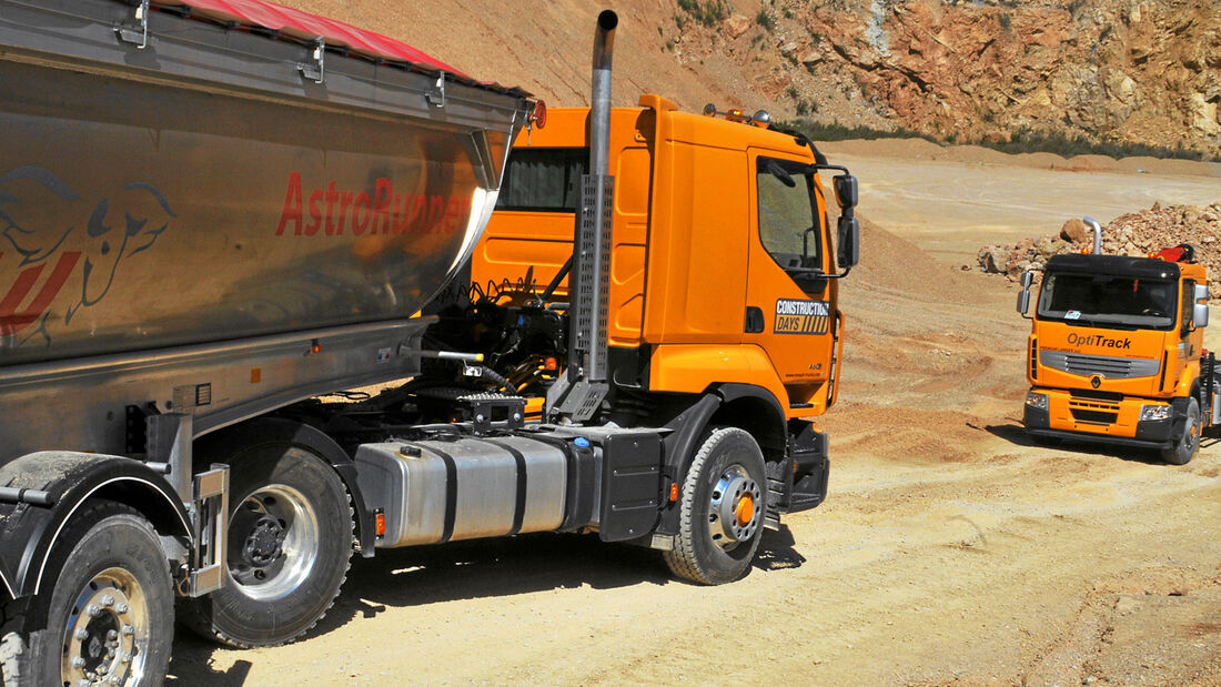 Renault Lander Optitrack, Fahrbericht