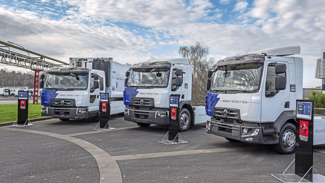 Renault Trucks E-Lkw T C D D Wide Blainville-sur-Orne Produktion Werk 2022