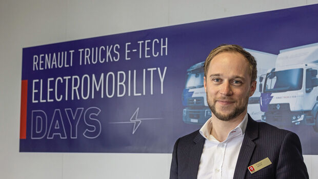 Renault Trucks E-Lkw T C D D Wide Blainville-sur-Orne Produktion Werk 2022