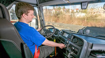 Renault Trucks T520 Maxispace, Cockpit, Bedienung