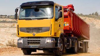 Renault bietet Allradantrieb light für Baustellen-Lkw
