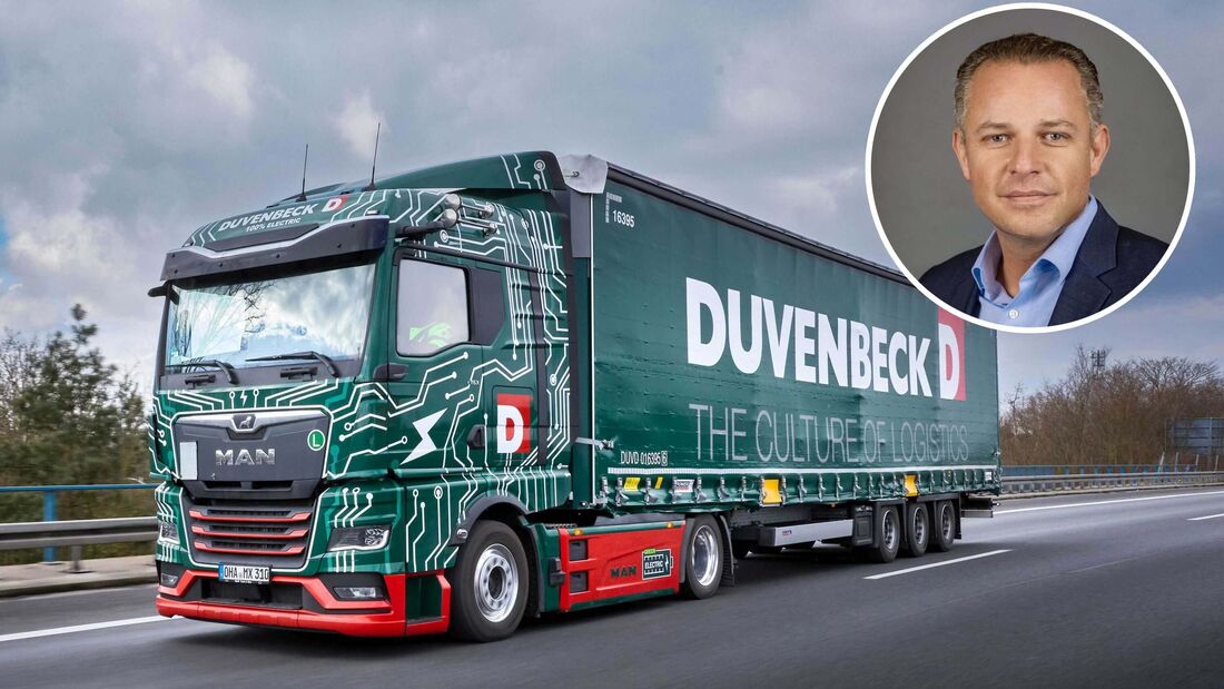 Rene Hille, Executive Vice President Business Line Road bei Duvenbeck für die Region North-West
