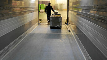 Report, Arbeitszeit, Abladen des Lkw