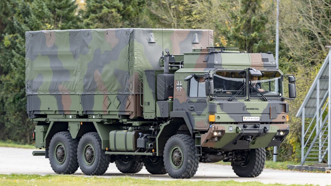 Rheinmetall MAN HX2 Übergabe an Bundeswehr