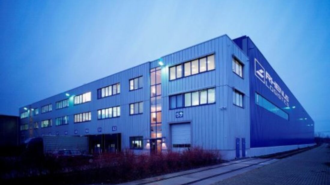 Rhenus verteilt Werbung für Boehringer