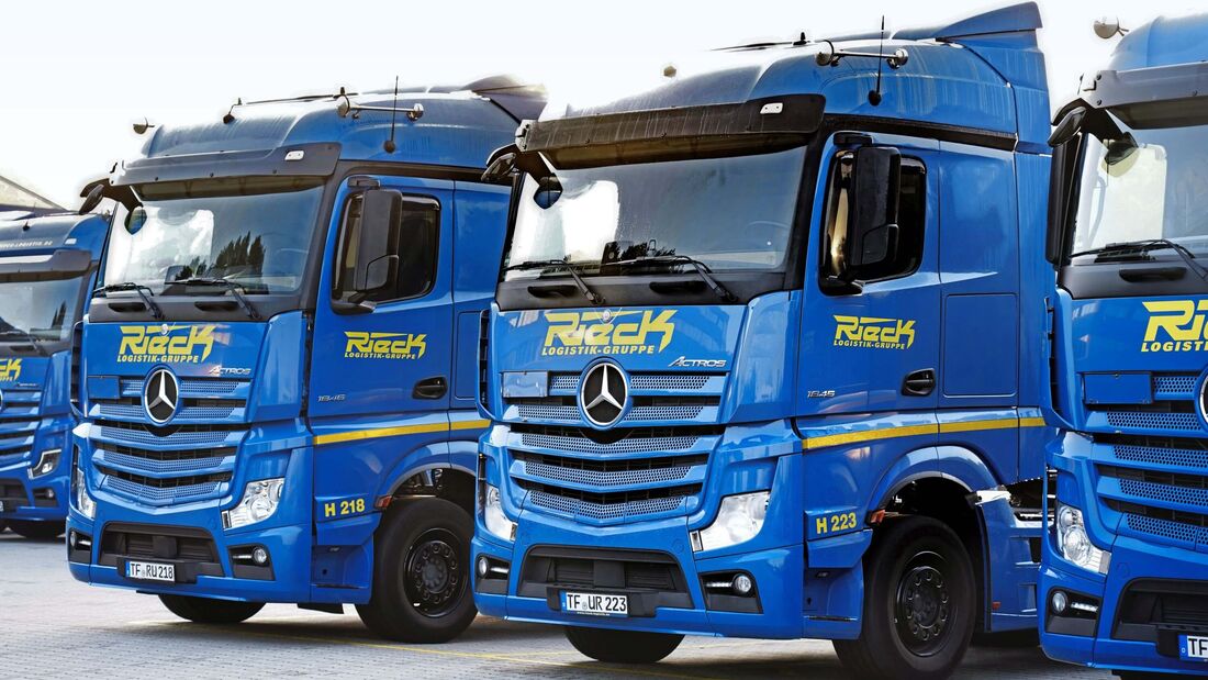 Rieck Logistik, Gunnar Jung, Sascha Laßau, Oberkrämer, Fuhrpark, One Rieck