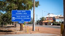 Roadtrain in Australien
