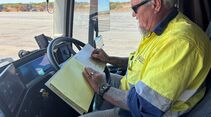 Roadtrain in Australien
