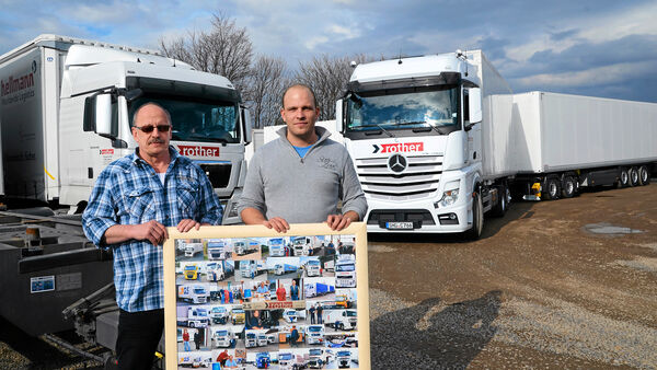 Rother Transporte in Lindhorst, Mercedes