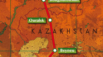 Route der Silk Way 2009