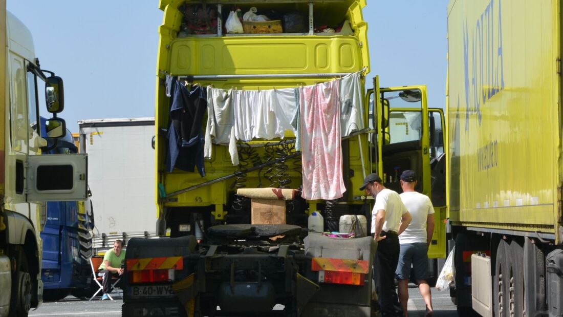 Ruhezeit, Lkw-Fahrer