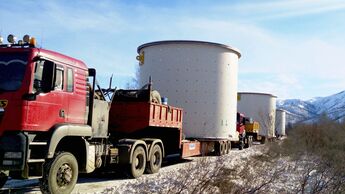 Russland, Lkw, Winter