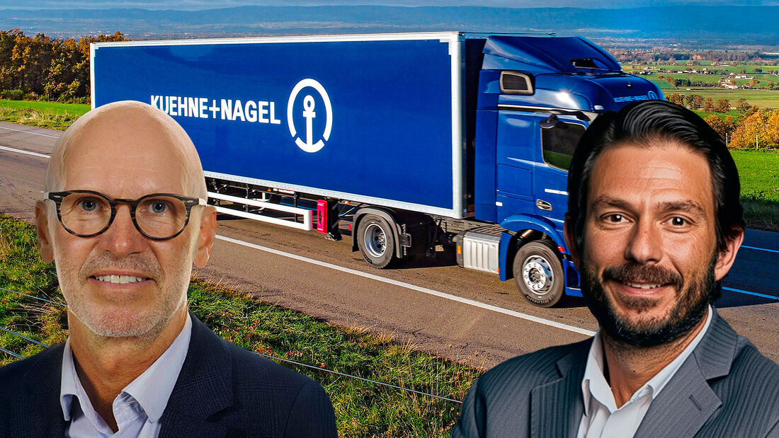 Søren Schmidt und Eduardo Razuck bei Kühne+Nagel