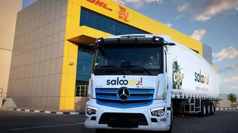 Saloodo-Lkw in der Region Middle East