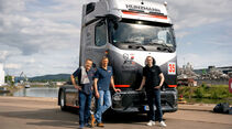 Sani-Tower für Lkw-Kabine, Actros L, Hygiene unterwegs, Innovation von BGL e.V., Autohaus Kunzmann und Produktentwickler Rudolf Schütte, Vorstellung FF 7/2026
