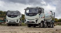 Sany E-Trucks e435 und e263
