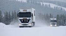 Scandinavia, Mercedes, Winter, Pneus von Continental