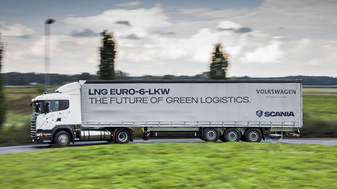 Scania 13 litre gas engineSödertälje, SwedenPhoto: Göran Wink 2017
