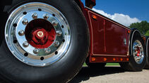 Scania 143 M 420 und Scania R 500, Reifen, Achse