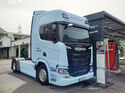 Scania BEV-Fahrevent Großglockner-Hochalpenstraße, E-Lkw, Scania 40 R, Scania 45 R, Batterie, E-Motor, FF 10/2024, erste serienmäßige batterieelektr. Sattelzugmaschine von Scania