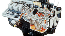 Scania DS 14 cross-section
Illustration: Hans Julér 1969