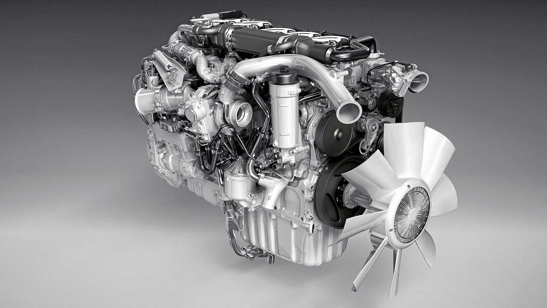 Scania-Fünfzylindermotoren