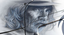 Scania „Ghost Rider“ von Nima Transport, Lackierung 