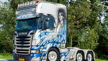 Scania „Ghost Rider“ von Nima Transport