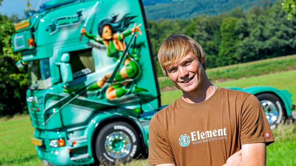 Scania „Greenfighter“ Spedition Bohn