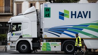 Scania P340 mit Gasantrieb