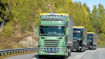 Scania, Platooning, Schweden, Lkw