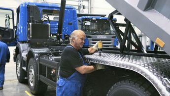 Scania, Produktion, Montage