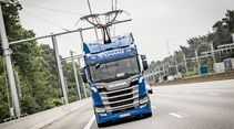 Scania R 450 Hybrid Oberleitungs-Lkw