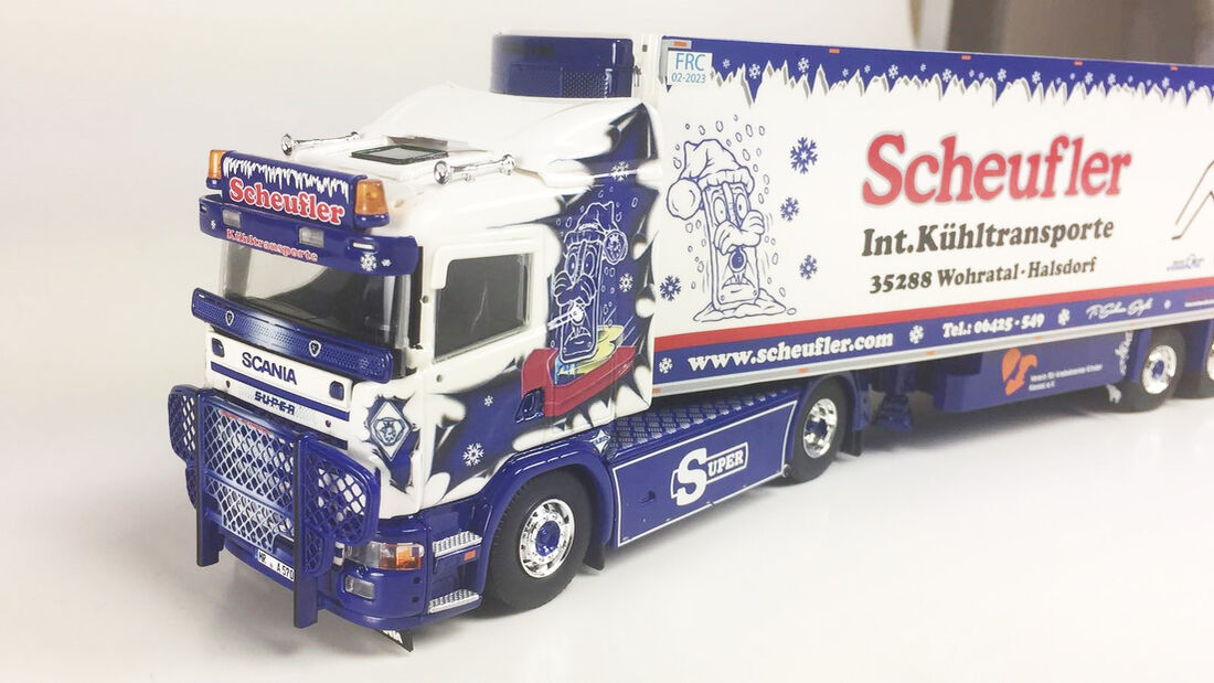 Scania R560 V8 Kühltransporter von Scheufler